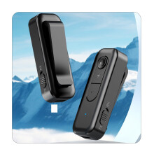 Gnobogi24Cuibheoir Fuaime Bluetooth5.3 Uasghrádaithe Nua le Gearrthóg Cúil, Glacadóir AUX sa Charr, Tarchuradóir 3-in-1, Comhoiriúnach le...