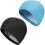 2-pack Swimming Cap for Adults, Soft PU Fabric Swimming Cap 1