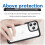 Coque Hybrid Edge compatible avec iPhone 14 Pro Noir 4