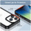 Coque Hybrid Edge compatible avec iPhone 14 Pro Noir 6