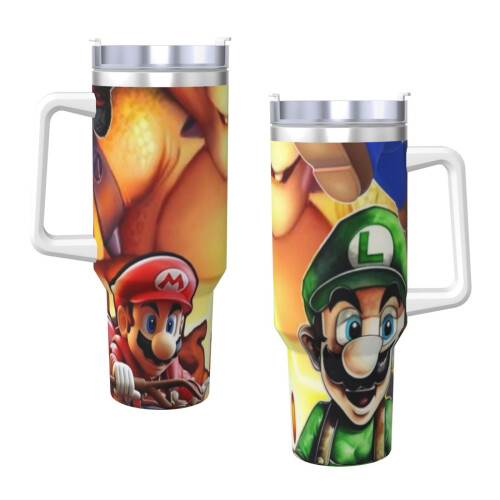 Mario40oz H2.0 Ποτήρι από ανοξείδωτο ατσάλι με μόνωση κενού αέρος με καπάκι και