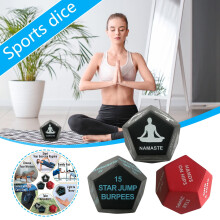 Jacenvly New Back to School Savings 10Cm 12 Face Body Yoga Exercise Fitness Dice Pressure Ball Toy Summer Savings Clearance