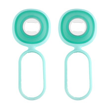 Capino 2 Pcs 3-in-1 Multifunctional Bottle Opener for Weak Hands, Seniors, Arthritis, Non-slip Grip, compatible with screw caps