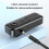 Gnobogi24Νέος αναβαθμισμένος προσαρμογέας ήχου Bluetooth5.3 με κλιπ πλάτης, AUX σε δέκτη 7