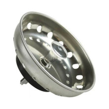 Kitchen Sink Strainer Basket,Stainless Steel Drain Filter Sieve Sink Disposal Stopper