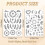 1 τσάντα 2 στυλ PVC πλαστικές σφραγίδες για DIY Scrapbooking άλμπουμ φωτογραφιών 4