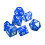 (56 pièces) Dés polyédriques 8 couleurs Dés de jeu de rôle Dat de Je E 4