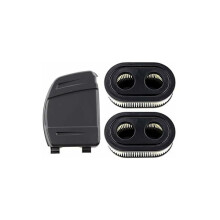 2 Filtros de Ar com Tampa para Motores Briggs & Stratton 550E 575EX 575IS 625EXI 650EXI 675EXI 675IS Substitui 594106 798339 798452