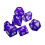 (56 pièces) Dés polyédriques 8 couleurs Dés de jeu de rôle Dat de Je E 3