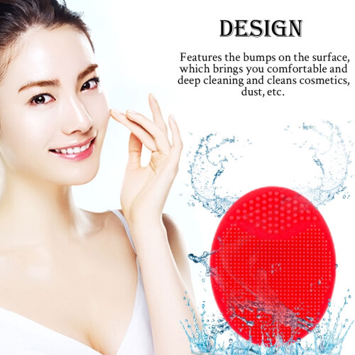 Linyer Face Scrubber Οικιακή Σιλικόνη Βούρτσα Καθαρισμού Προσώπου Μαξιλάρι Πλυσίματος 2