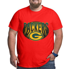 GBP_Packers-miesten isojen ja pitkien urheilujalkapallojoukkueen logolla varustettu lyhythihainen t-paita baseball-faneille lahjoina