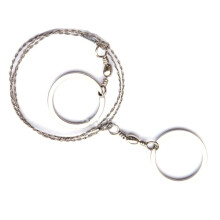 Powerful Wire Saw Camping Saw Survival Tool Silver