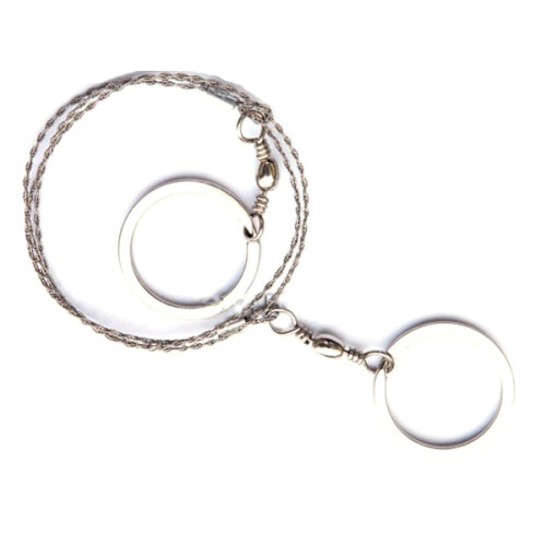 Powerful Wire Saw Camping Saw Survival Tool Silver