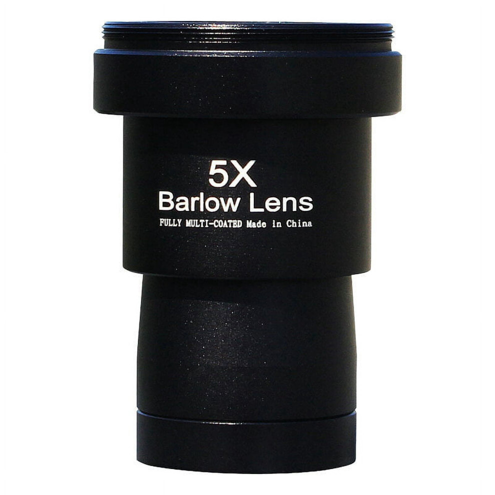 1.25 Inches 5X Barlow Lens Fully Metal Film With M42 Thread For Standard Telescope Eyepiece Astronomy Green 9395123502533