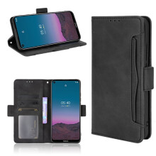 Nokia 5.4 - Étui avec porte-cartes détachable - Noir