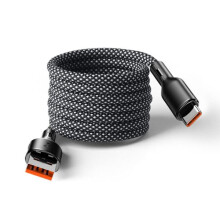 MagnoLoop – Chytrý magnetický nabíjecí kabel černý, univerzální velikost