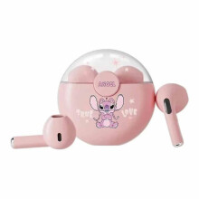 Casque sans fil Bluetooth 5.3 pour enfants Stitch Angel, son Hi-Fi Angel
