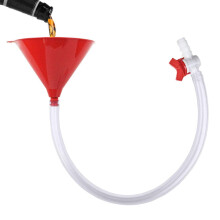 Entonnoir à bière rouge HANXIULIN avec valves pour jeux à boire, ouvre-bouteille et accessoires de cuisine et de bar