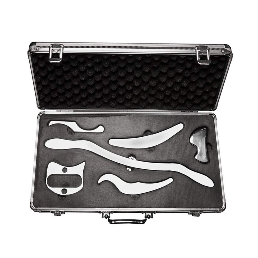 Professional Stainless Steel Gua Sha Massage Tools Set for Muscle Relief and Faster Injury Recovery