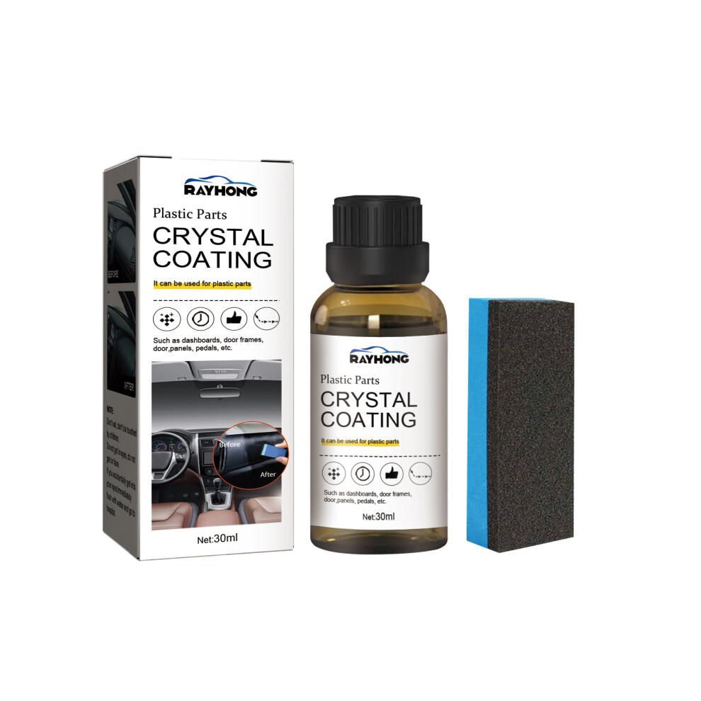 Plastic Restorer Coating For Car Trim And Bumper - Restores Faded Plastic With Long-Lasting Protection 9174973952992