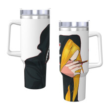 Bape 40oz H2.0 Edelstahl-Vakuumisolierter Becher mit Deckel und Strohhalm für Wasser, Eistee, Kaffee oder Smoothies