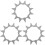 3Count Mountain Bike Gear Ηλεκτρικό Μεταλλικό Ελεύθερο Τροχό Ποδηλάτου Μεταλλική Κασέτα για 1