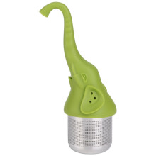 Tee-Ei, elefantenförmiger Teefilter aus Silikon, Küchenhelfer für Tee, Tee-Ei für losen Tee (Grüntee)