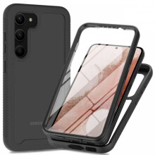 Kompatibilné s Samsung S23 Full Coverage Premium3D kryt ThreeSixty priehľadný