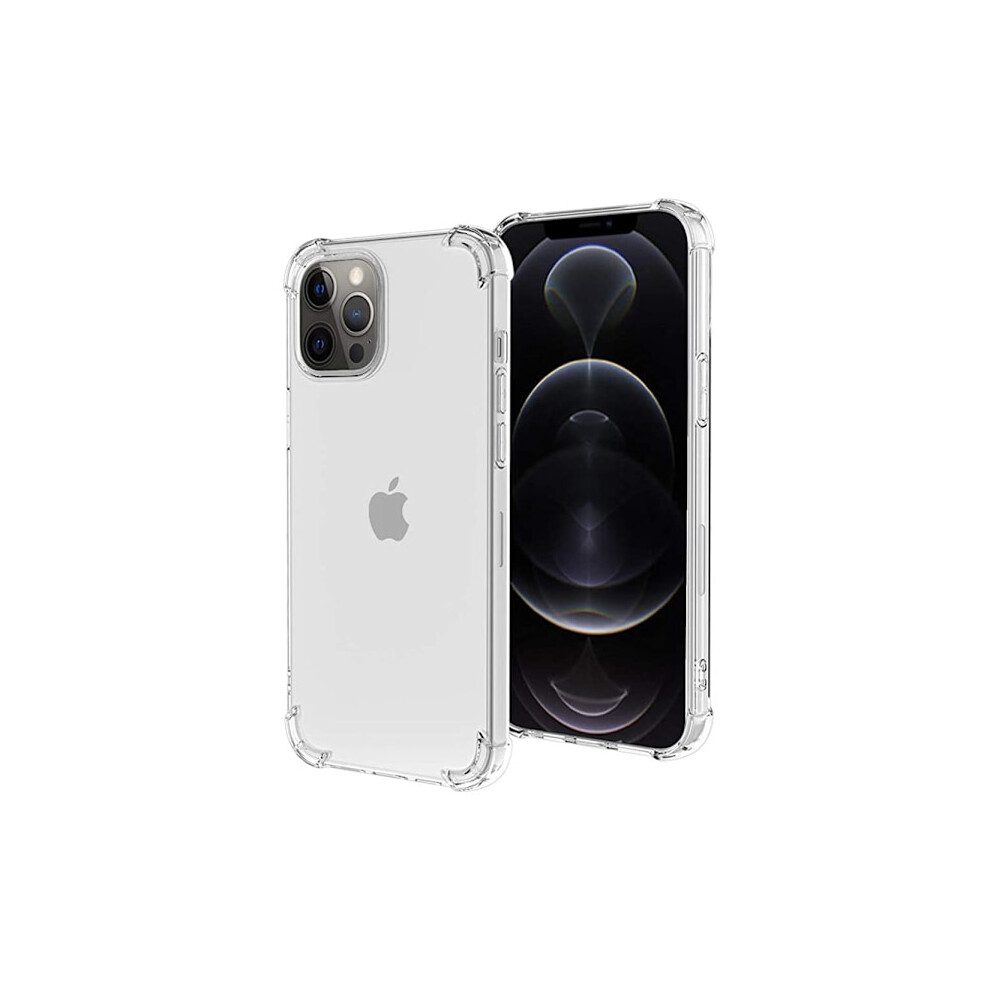 Compatible With Iphone 13 Pro - Protective Silicone Case (Floveme) Transparent 9395123603841