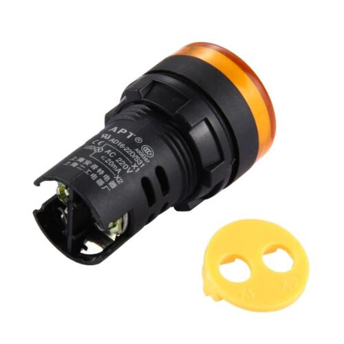 AD16-22D/S23-ΚΙΤΡΙΝΟ - ΦΩΣ ΠΙΛΟΤ LED24V20MA ΚΙΤΡΙΝΟ 22MM ΑΚΡΟΔΕΚΤΕΣ ΒΙΔΑΣ 2