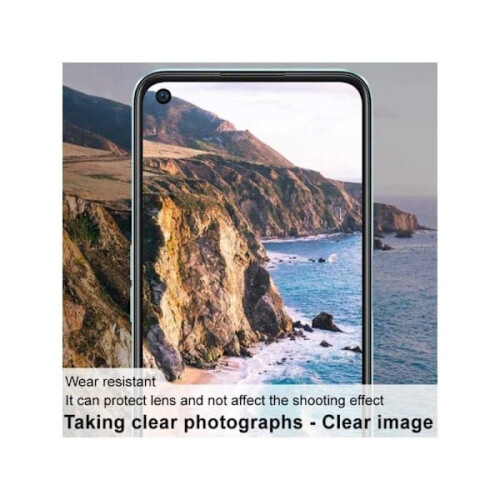 Protection d'objectif en verre trempé compatible avec OnePlus Nord CE2 Lite 5G 2