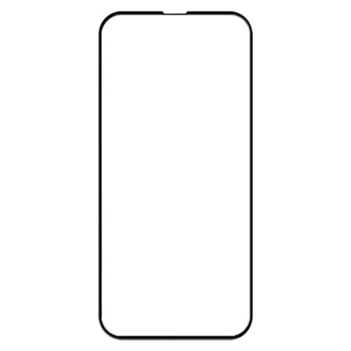 [Pacote com 2] Protetor de tela de vidro temperado compatível com iPhone 14 Pro - Preto 1