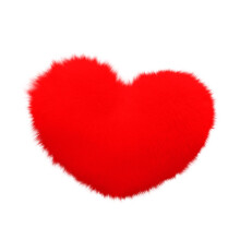 Cute Plush Heart Shaped Throw Pillows, Soft Decorative Pillows Compatible with Living Room & Sofa, Ideal for Children's Room