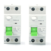 2X AC2P6KA RCCB RCD230V wyłącznik różnicowoprądowy wyłącznik różnicowoprądowy TORD4-63, 2P16A10MA