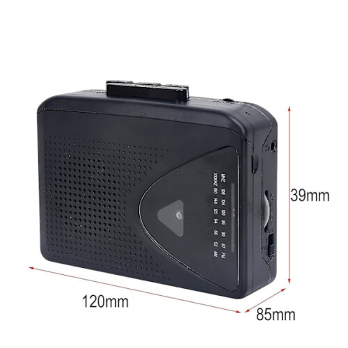 Κασετόφωνο Walkman Κασετόφωνο Φορητό ηχείο Πολλαπλές πηγές τροφοδοσίας Ραδιόφωνο 2