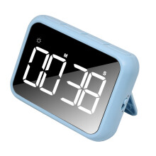 Temporizador Hariumiu con pilas AAA, portátil, magnético, cronómetro con cuenta regresiva para cocinar, hornear, aula, pantalla grande, luz