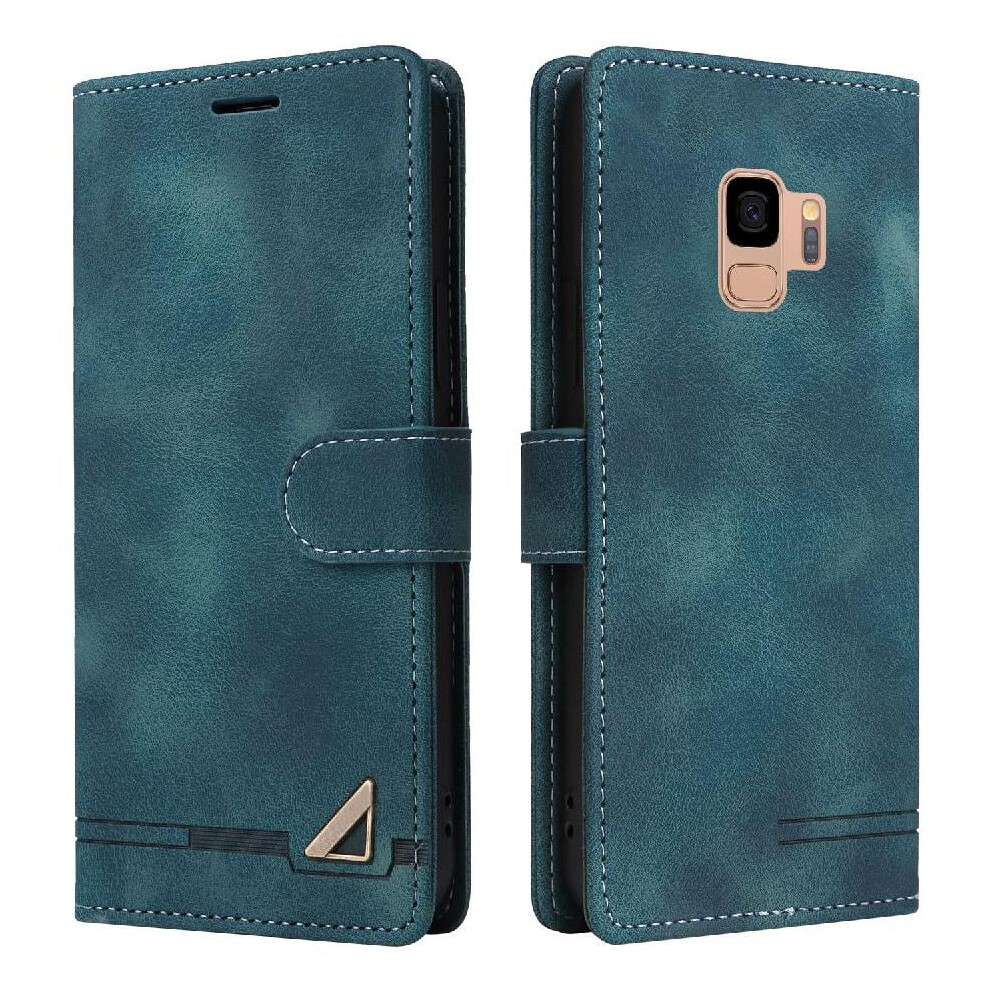 Flip Case For Compatible With Samsung Galaxy S9 Leather Case Flip Cover Shockproof Simple Business Wallet 9395123709406