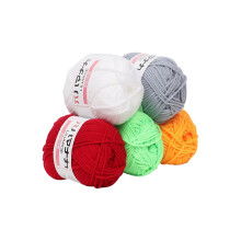 5PCS Acrylic Line Crochet DIY Medium Thick Wool for Doll Shoes, compatible with home essentials & supplies – Holiday Savings Deal