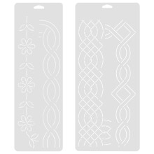 Gongxipen Sewing Patchwork Template Quilting Stencil Set