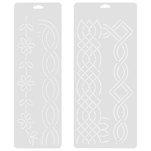 Gongxipen Sewing Patchwork Template Quilting Stencil Set