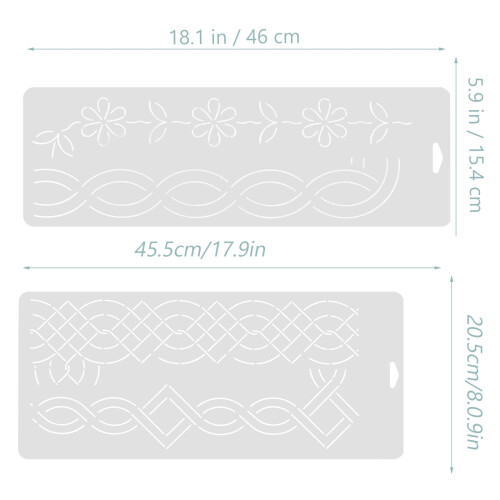 Gongxipen Sewing Patchwork Template Quilting Stencil Set 1