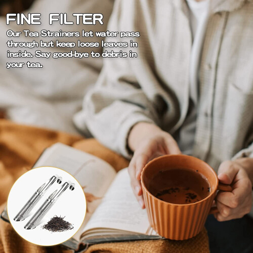 Stainless Steel Tea Diffuser , Tea Strainer Stick For Loose Tea , Stainless Steel Diffuser For Tea , Coffee, Spices , Rose 1