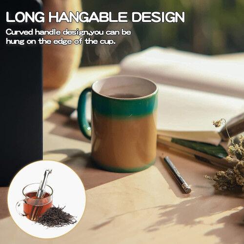 Stainless Steel Tea Diffuser , Tea Strainer Stick For Loose Tea , Stainless Steel Diffuser For Tea , Coffee, Spices , Rose 2