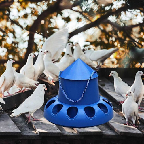 Automatic Feeder for Chickens Parrots - Bucket for Chicken Feed 2
