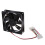 Ventola di raffreddamento per PC in plastica nera DC12V4Pin 90mm x90mm x25mm 4