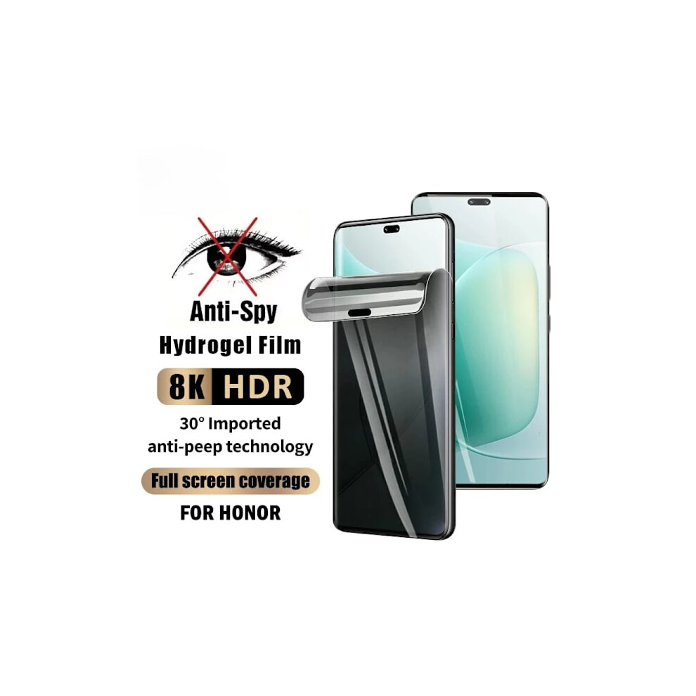 1-2Pcs Full Curved Anti-Spy Hydrogel Film Compatible Honor 400 300 200 100 90 Pro Ultra, Privacy Screen Protector 9071309651973