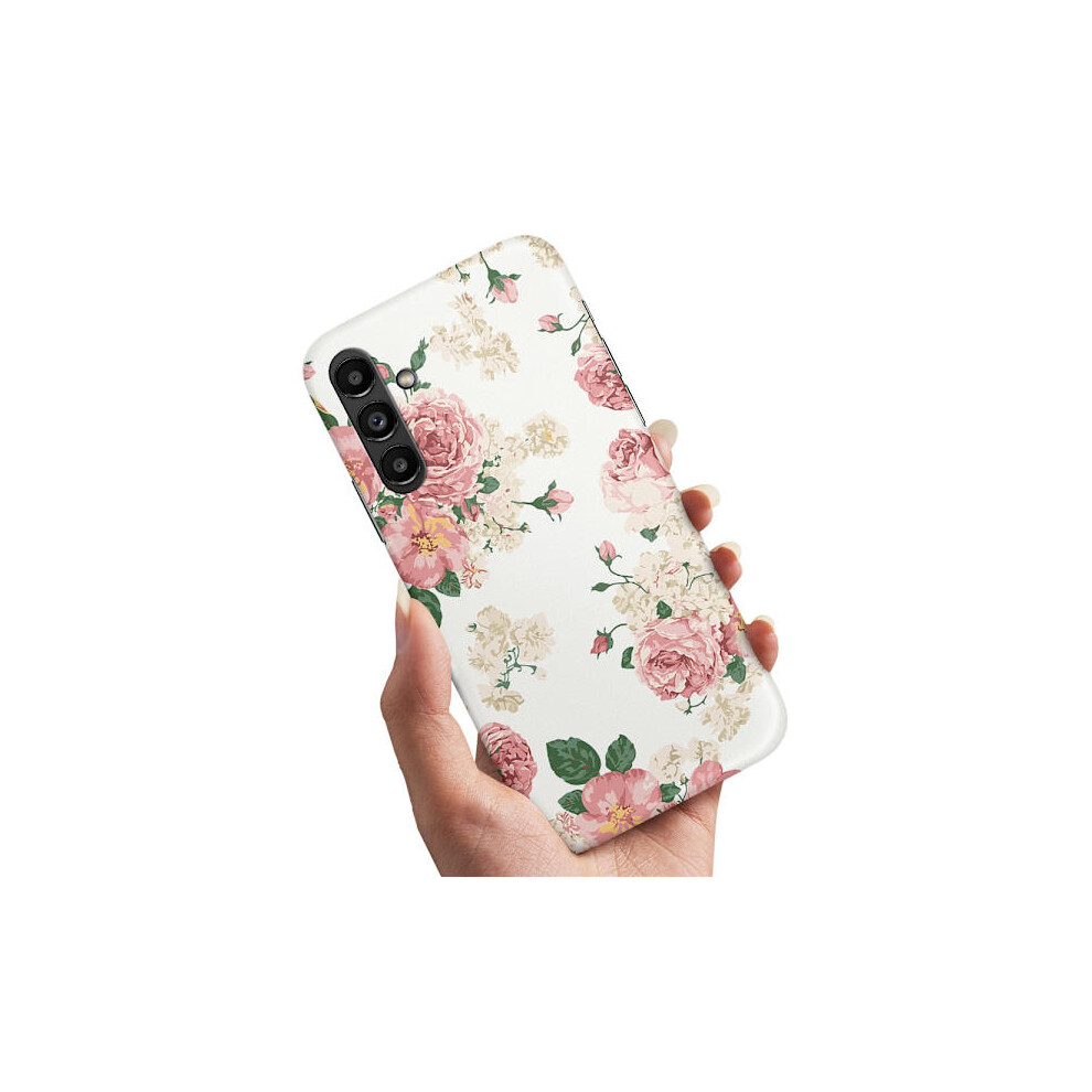 Compatible With Samsung Galaxy A35 5G - Case/Mobile Case Retro Flowers 9071309651768