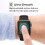 Compatible with Apple Watchwith Apple Watch 5 44 mm Full Coverage 3D Tempered Glass Screen Protector Transparent 7