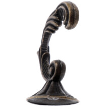Vintage Decor 4 Pcs Wall Hook Utility Hooks Decorative Zinc Alloy Small