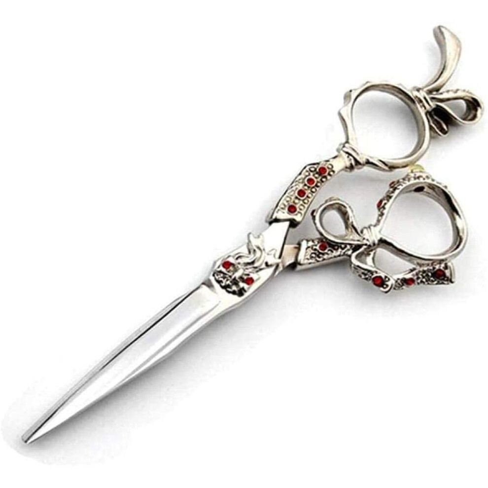 6 Inch Professional Hair Cutting Scissors with Precision Convex Blade and Ergonomic Comfort Grip